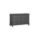 preview thumbnail 3 of 3, Soho Baby Hampton 7 Drawer Dresser Canyon Gray