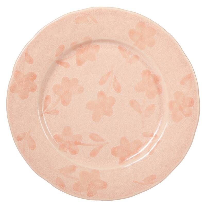 Bloomhouse - 2 Time Oprah's Favorite Things Made in Portugal Porto Petals Floral Hand Painted 10.8 Inch Dinner Plates Set