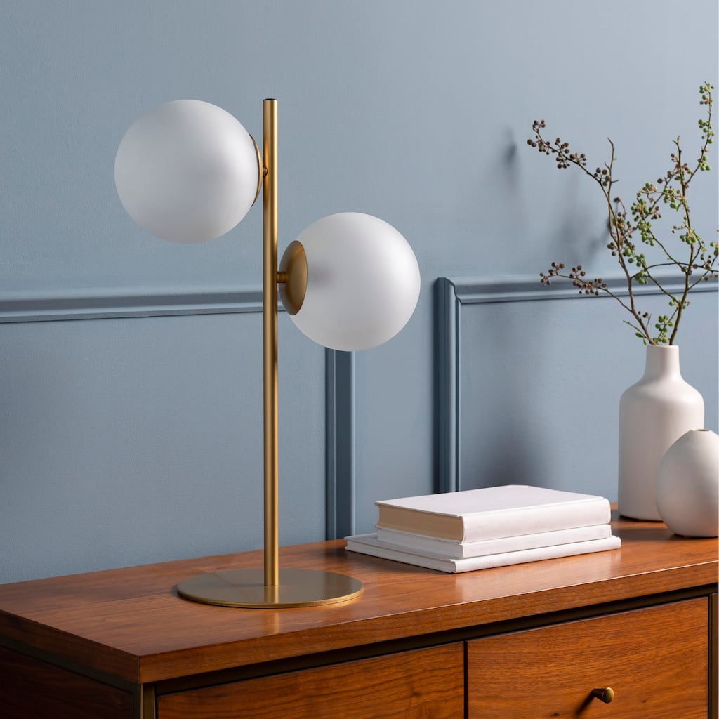 Jacona Mod Double-Sphere Table Lamp
