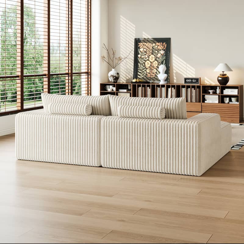 Luxury Sleeper Sofa Bed with Soft Cushion - Ultimate Comfort for Your Home