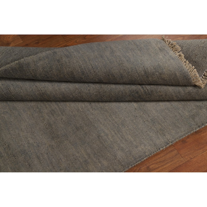 Hand Knotted Oriental 100% Wool Carpet Modern Modern Multi-Colored Gabbeh Area Rug - 6' 0'' X 3' 11''