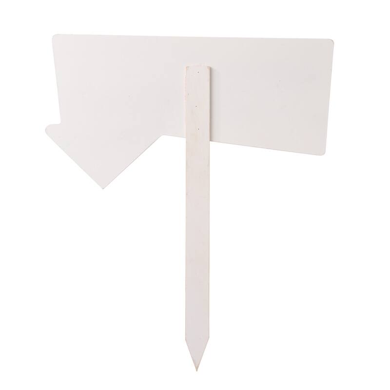 Glitzhome Set of 3 Easter Eggs Wooden Sign Yard Stakes