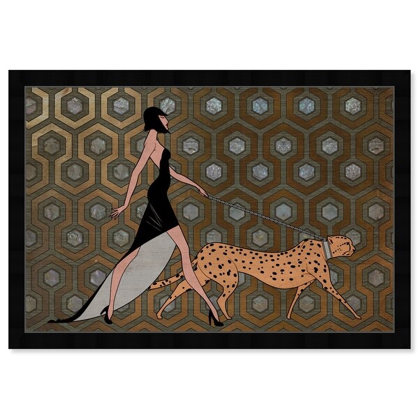 Oliver Gal 'Own the Street' Fashion and Glam Framed Wall Art