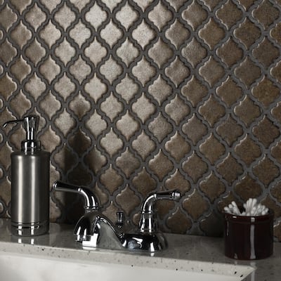 Merola Tile Hudson Tangier Brownstone 12-3/8" x 12-3/8" Porcelain Floor and Wall Tile