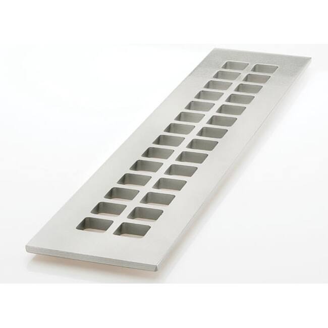 Reggio Registers Grid Series 2-1/4" x 14" Floor Grille without