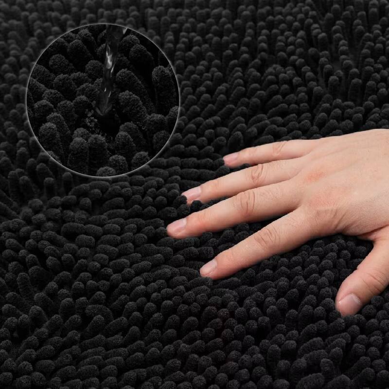 Chenille Non-Slip Bath Rug