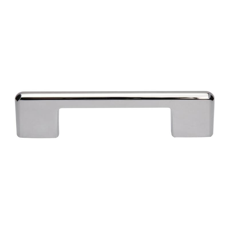 Utopia Alley Taylor Pull Handle - Decorative Cabinet Drop Pull Handles for Cabinets, 3.78", 5" & 12.5" Center to Center - 3.78" 1 pack - Polished Chrome