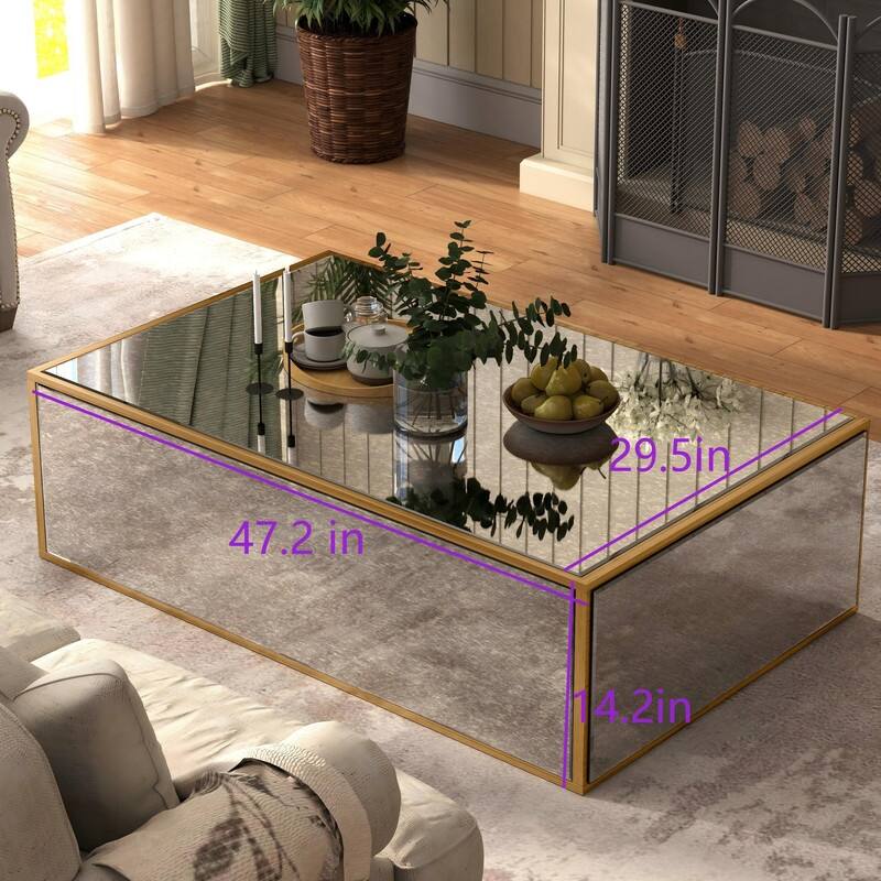 Modern Rectangular Coffee Table