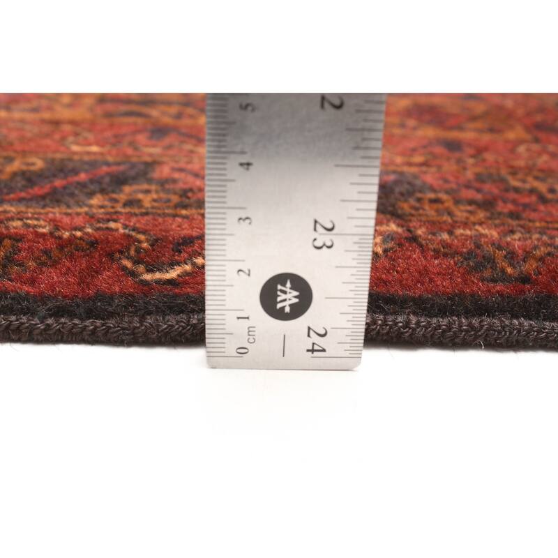 ECARPETGALLERY Hand-knotted Teimani Brown Wool Rug - 2'10 x 4'10