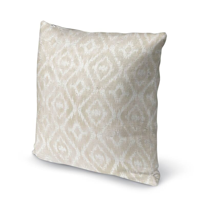Kavka Designs ivory omari ivory accent pillow with insert Bed Bath