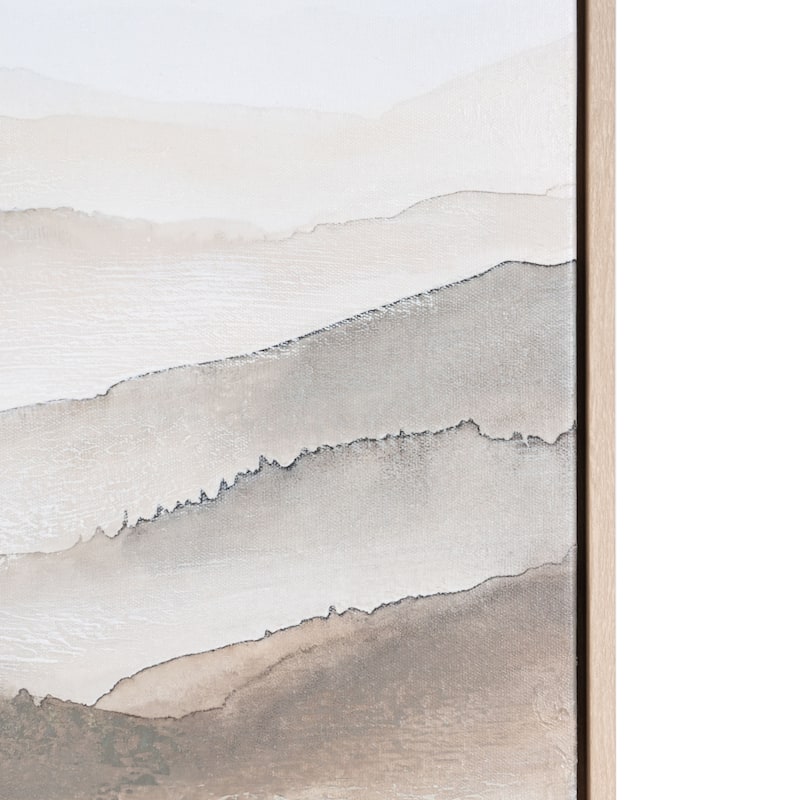 Over the Hills, Hand Painted Canvas