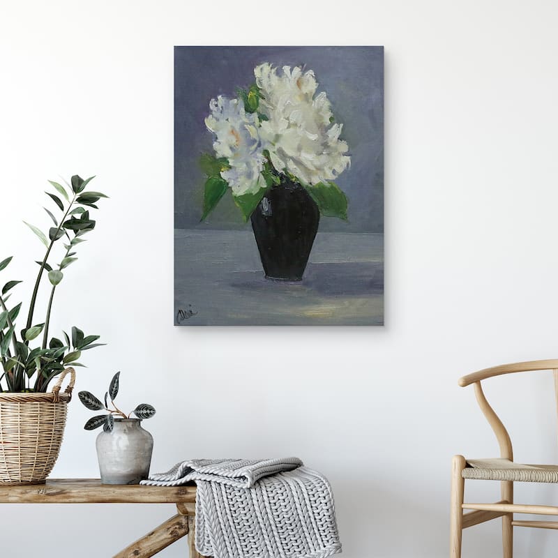 Shades of Grey by Alexi Fine Canvas Art Print