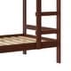 preview thumbnail 47 of 77, Walker Edison Simple Solid Wood Twin Over Twin Bunk Bed