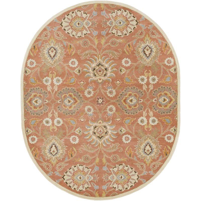 Livabliss Caesar Updated Traditional Border Area Rug.