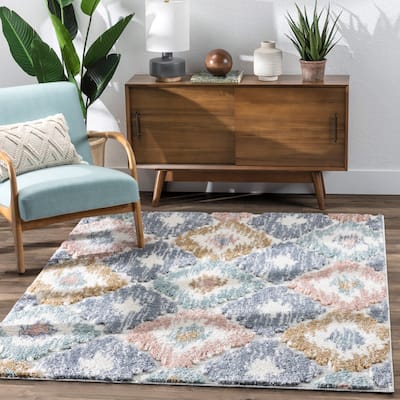 Well Woven Delia Helios Modern Ikat Area Rug