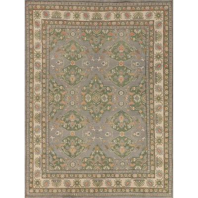 Traditional Kazak Oriental Area Rug Handmade Bedroom Wool Carpet - 8'2" x 9'10"