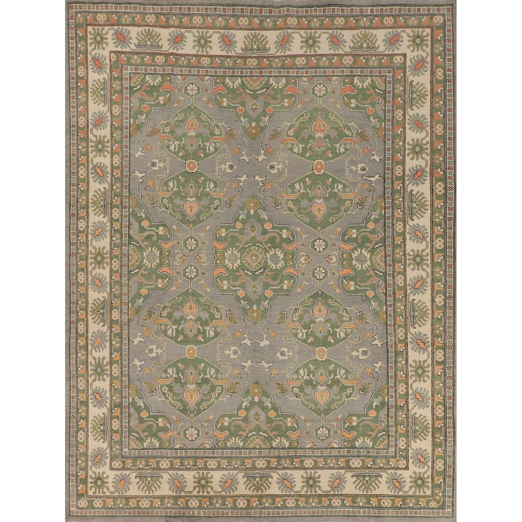 Traditional Kazak Oriental Area Rug Handmade Bedroom Wool Carpet - 8'2" x 9'10"