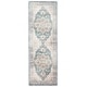 preview thumbnail 10 of 16, ECARPETGALLERY Machine Woven Legacy Teal Area Rug Teal - 2' 8" x 8' 2" - Runner