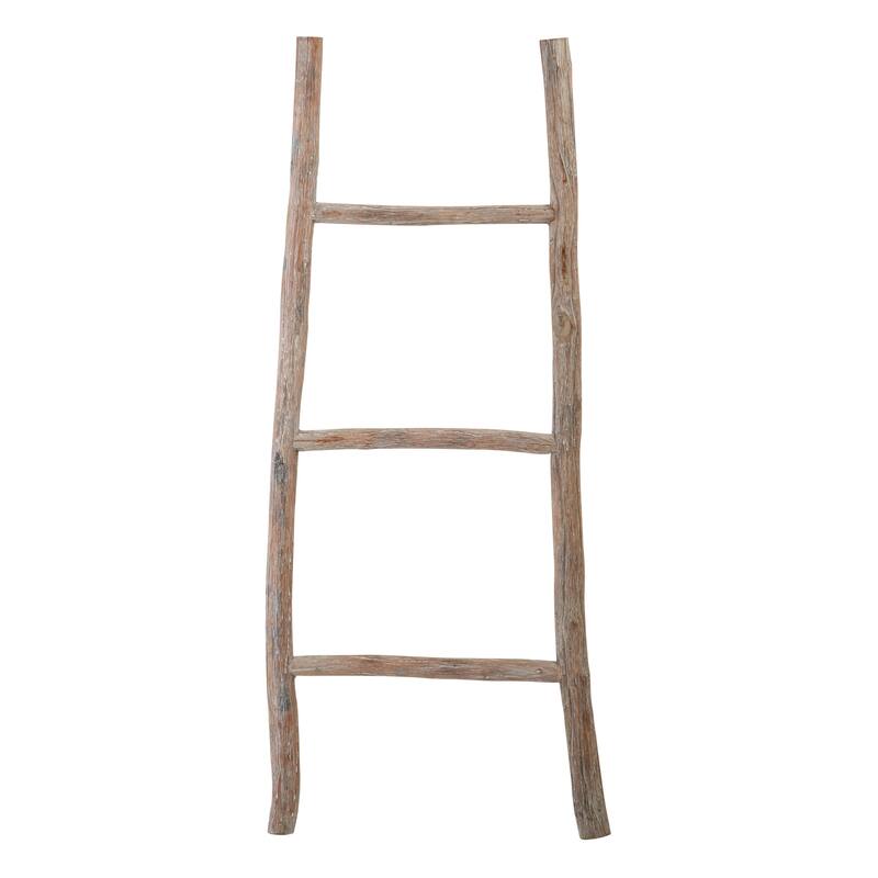 Elk Home Lydia Bleached Wood 17 Inch Wide Wood Ladder