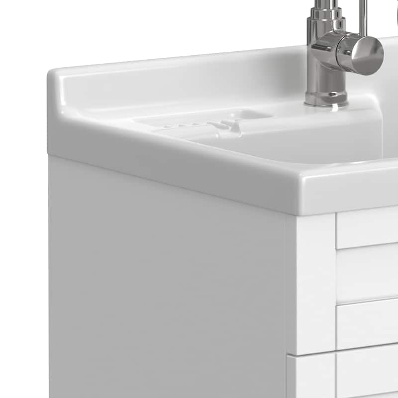 WYNDENHALL Hartland Utility Sink & Cabinet