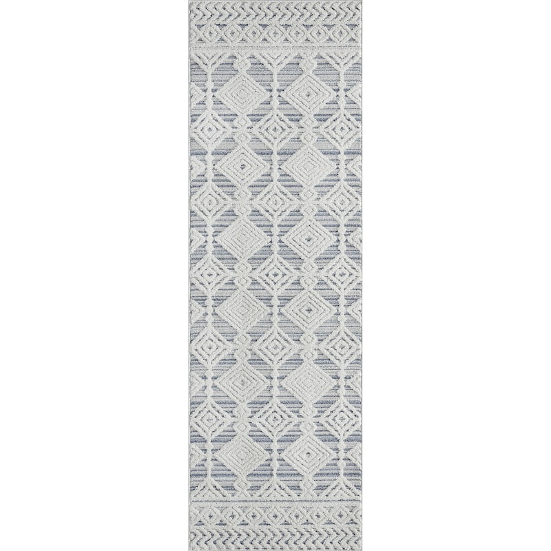 Monique Moroccan Diamond Indoor Area Rug