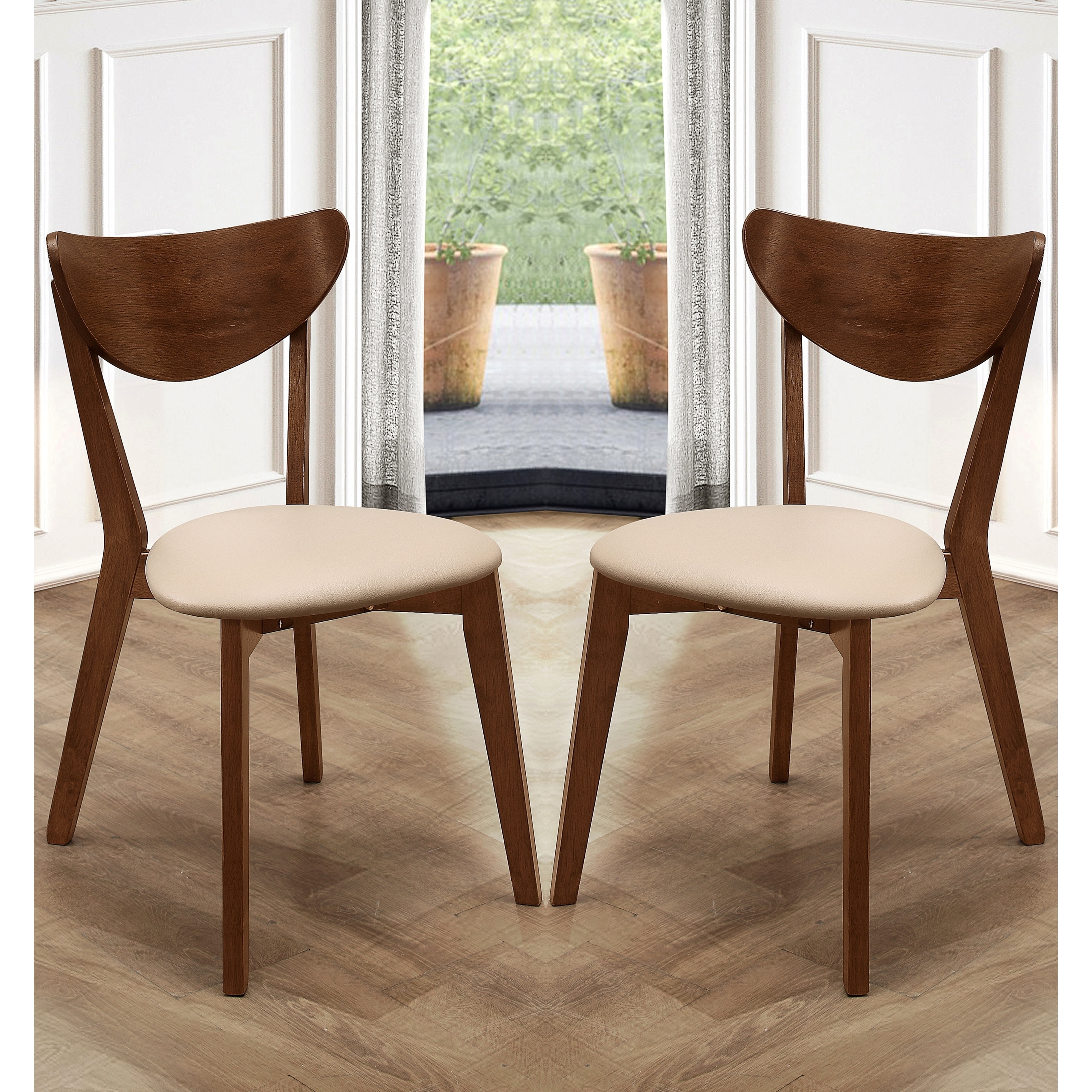 Dining chairs tan outlet