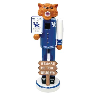 12" Kentucky Beware of the Wildcats Nutcracker