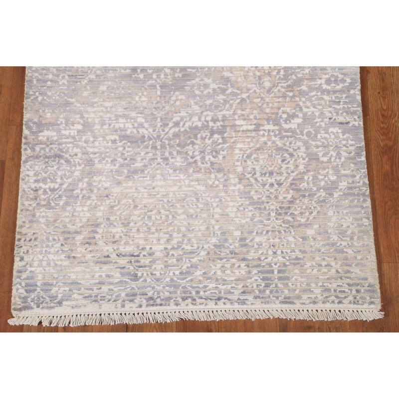 All-Over Abstract Modern Accent Rug Handmade Wool Carpet - 3'0"x 5'3"