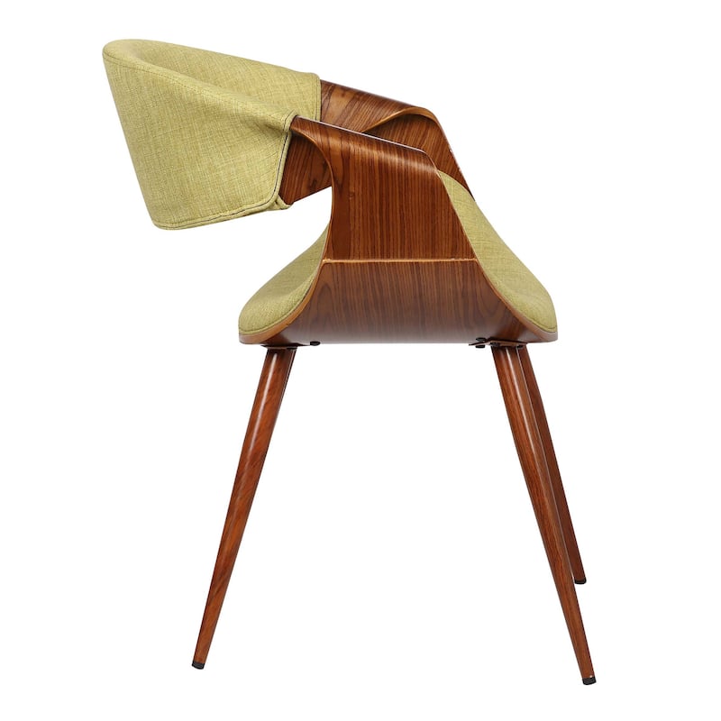 Carson Carrington Skibby Wood and Fabric Mid-century Dining Chair