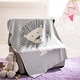 preview thumbnail 1 of 3, SAFAVIEH Dandy Lion Baby Throw Blanket - 32" x 40" - 32" x 40"