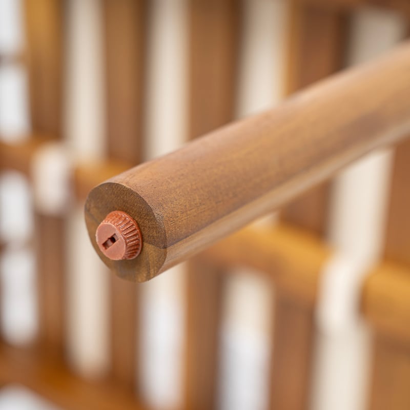 Christopher Knight Home - Porto Outdoor Acacia Wood 7-Piece Dining Set with Rattan Back Chairs & 66.25" Solid Wood Dining Table