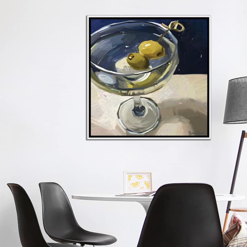 iCanvas "Dirty Martini" by Teddi Parker Framed Canvas Print