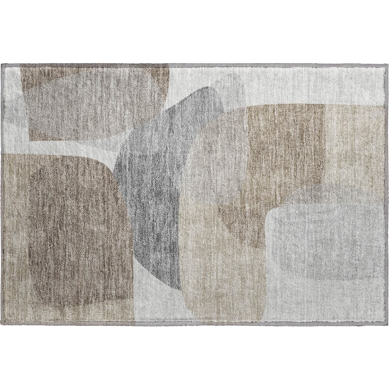 Premium Washable Super Soft Contemproary Retro Mayfield Rug