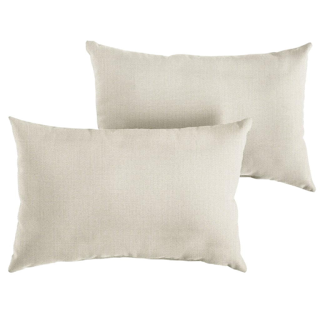 Sorra Home Sunbrella Outdoor Knife Edge Pillow Set of 2