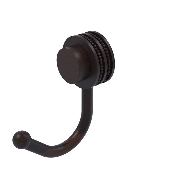 Allied Brass Venus Collection Robe Hook with Dotted Accents