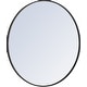 preview thumbnail 10 of 9, Elegant Lighting Eternity 32" Diameter Circular Metal Framed Wall