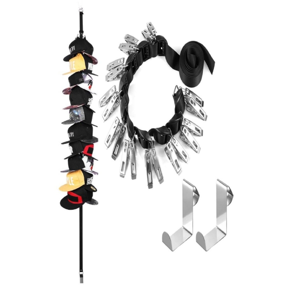 20 Hat Baseball Cap Rack Storage Organizer Bed Bath Beyond 41536007