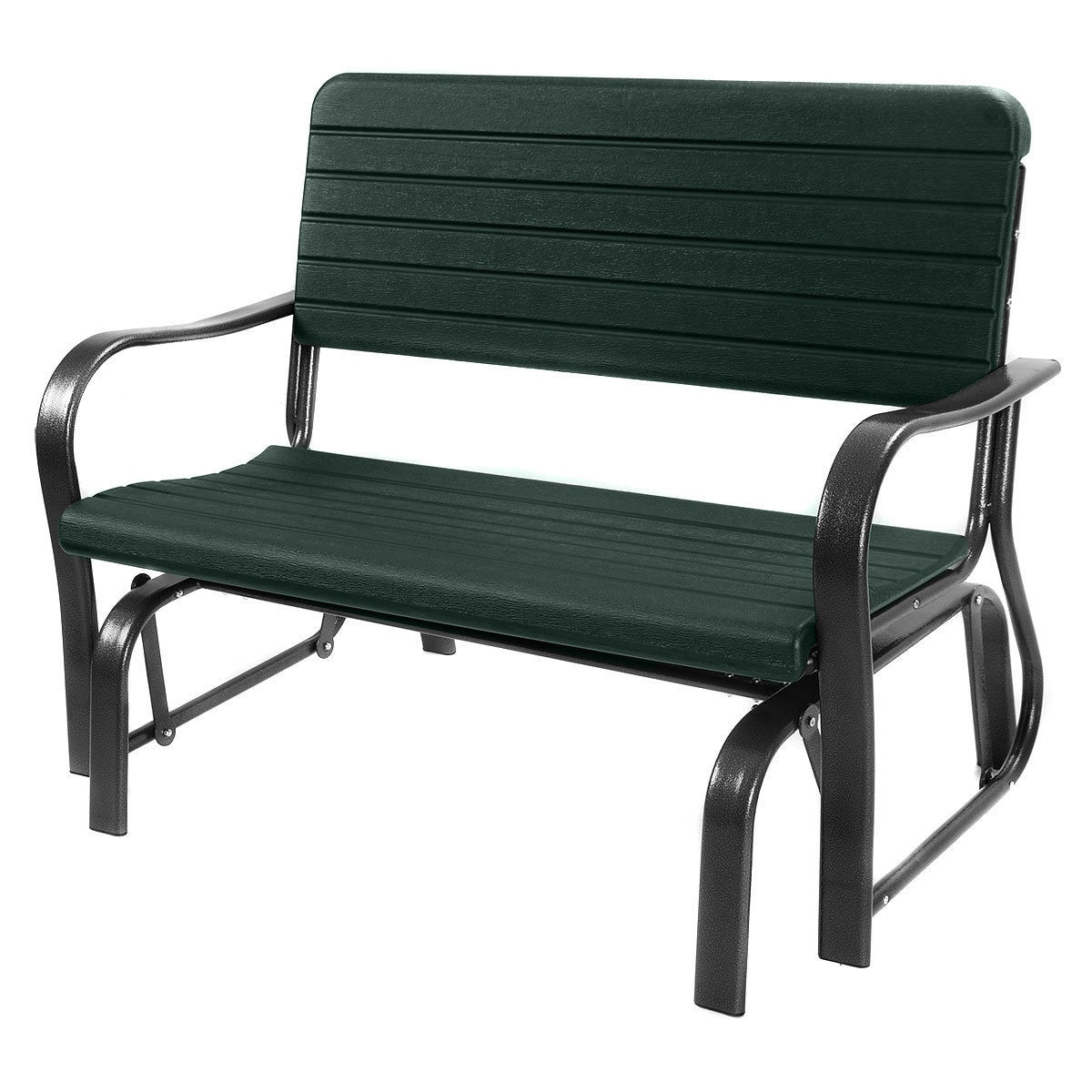 Shop Costway Outdoor Patio Swing Porch Rocker Glider Bench