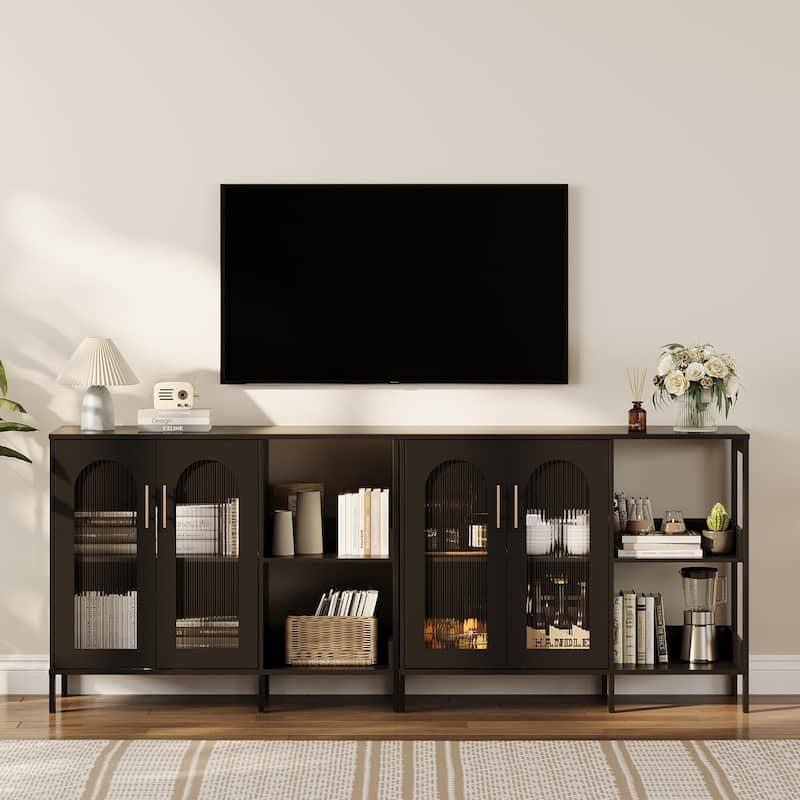 Sideboard Buffet Cabinet with Storage 39.4''