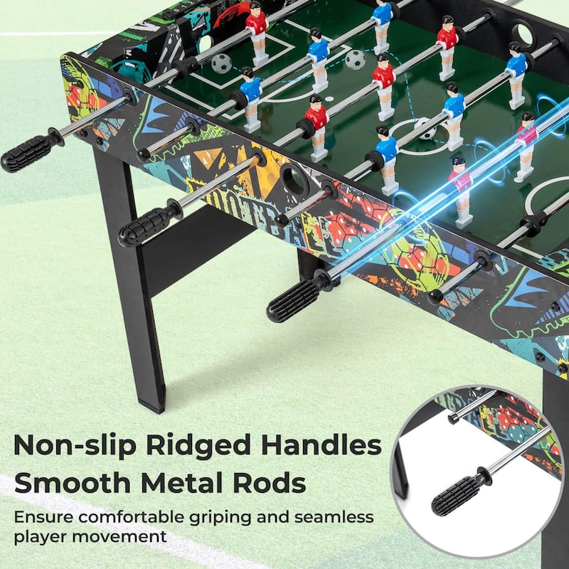 Costway 37" Mini Foosball Table 2-in-1 Game Table with Detachable Legs - See Details