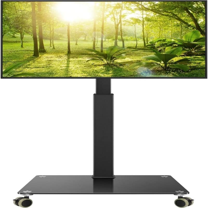 Mobile TV Stand with Wheels