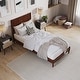 preview thumbnail 2 of 9, Pasadena Solid Wood Low Profile Platform Bed