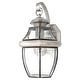 preview thumbnail 1 of 0, Quoizel Newbury 8" Outdoor Hanging Light in Pewter Pewter