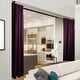 preview thumbnail 7 of 13, InStyleDesign 96"H Room Divider Curtain with Grommet (1 Panel) 120w x 96h - Purple