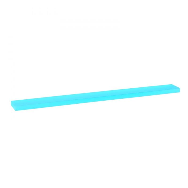 Acrylic LED Wine Bottle Shelf Wall-Mount with Remote - 48 Inch