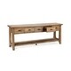 preview thumbnail 5 of 12, Classic Home Talladega Reclaimed Pine Console Table