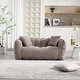 preview thumbnail 24 of 43, Roomfitters Soft Beanbag Chair with High Resilience Foam Core – Comfortable Square Recliner Sofa for Gaming, Watching TV