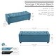 preview thumbnail 5 of 21, Porthos Home Iara Fabric Upholstered Flip Top Storage Ottoman Bench