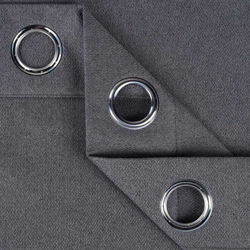 Superior Nyan 100% Blackout Grommet Curtains, Set of 2 Panels