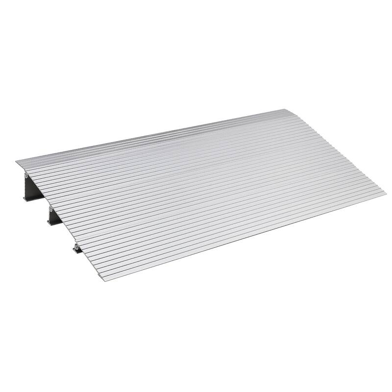 Adjustable Rise Door Threshold Ramp, 800Lbs Load Capacity - 3"